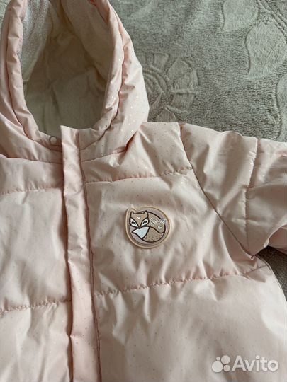 Зимний комбинезон для девочки 80