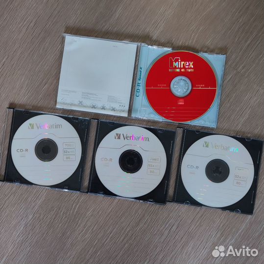Cd диски новые чистые