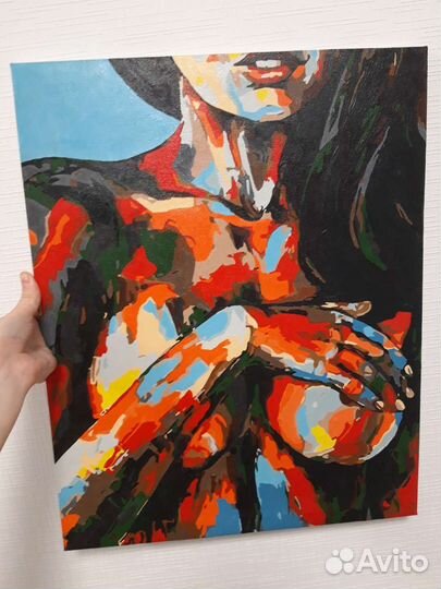 Картина по номерам готовая