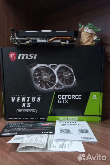 Видеокарта GTX 1650 Super