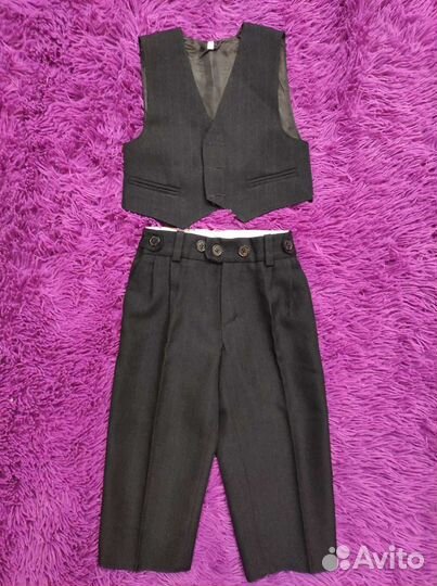 Брюки и жилетка