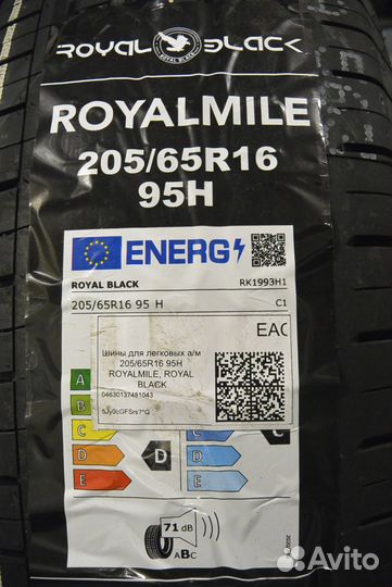 Royal Black Royal Mile 205/65 R16 95H