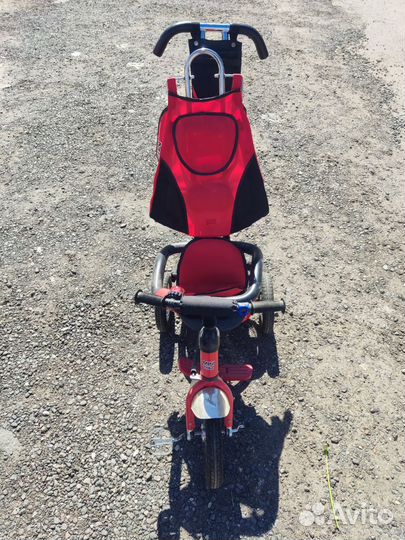 Детский трех колесный велосипед каталка