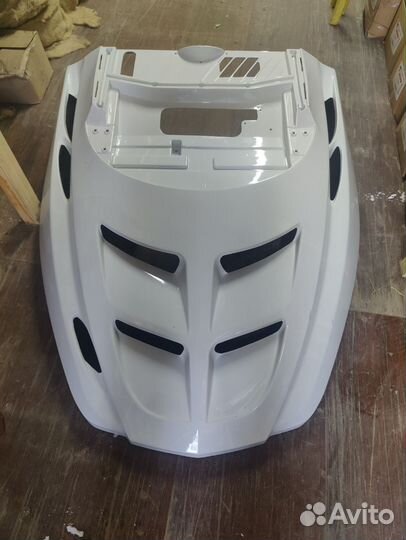 Капот Polaris widetrak lx белый