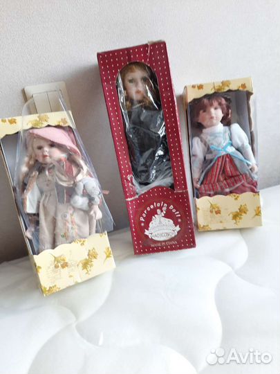Куклы фарфоровые новые