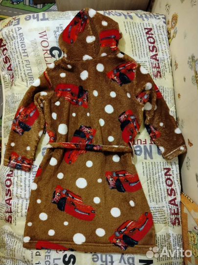 Детский махровый халат, махровый костюм