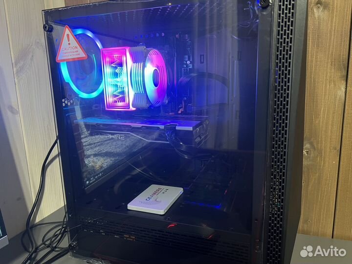 Игровой пк i7 7700/RX 580 8GB/16 DDR4/SSD 512