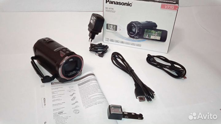 Видеокамера Panasonic hc v770 полный комплект