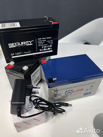 Аккумуляторы для детских электромобилей, зарядки