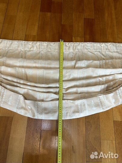 Ламбрекен с галстуком на окно 188 см