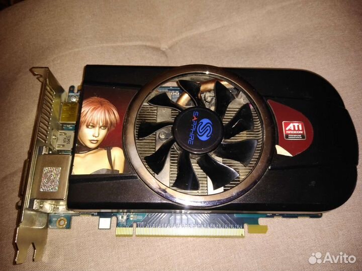 Видеокарта Sapphire hd 5770 на запчасти