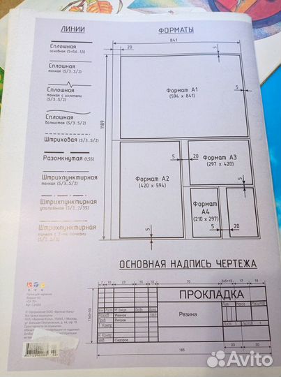 Бумага для черчения и рисования