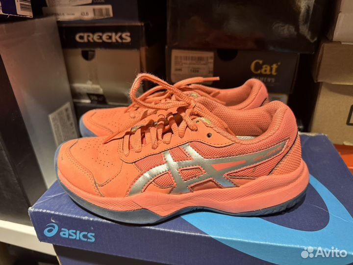 Кроссовки детские теннисные asics 32,5 20 см