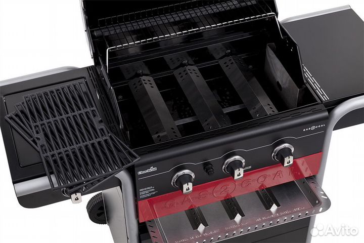 Угольный + Газовый гриль Char-Broil Gas2Coal Hybri