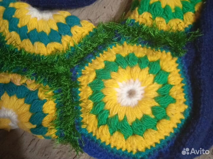 Носки ручной работы, шерсть