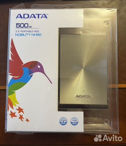 Внешний жёсткий диск adata Nobility NH92