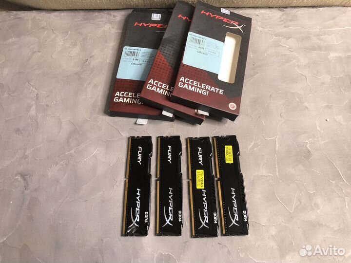 Kingston HyperX fury DDR4 8gb