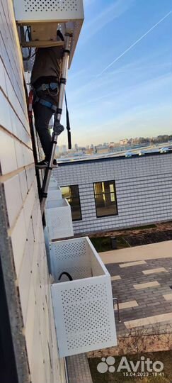 Монтаж кондиционеров в пик