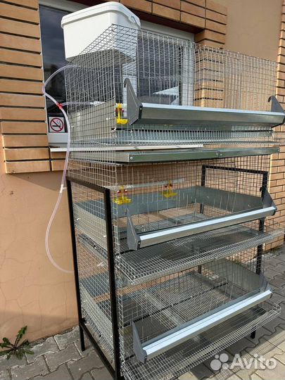 Клетка для кур несушек на 30 голов каркасная