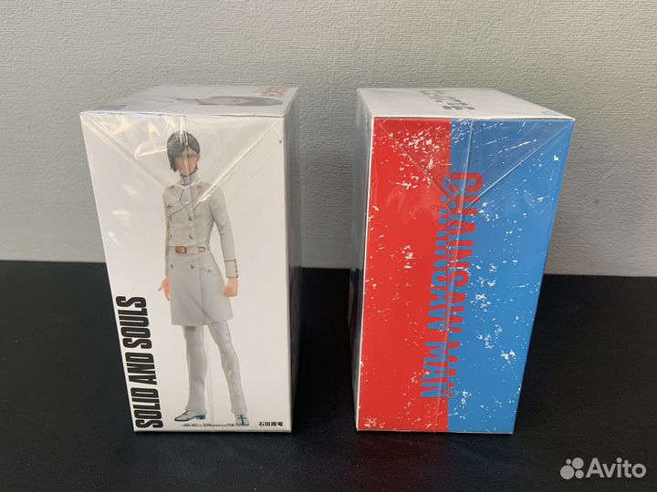 Фигурки аниме Человек бензопила и Блич