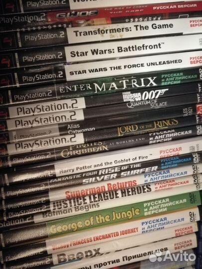 Диски Sony PS 2 от