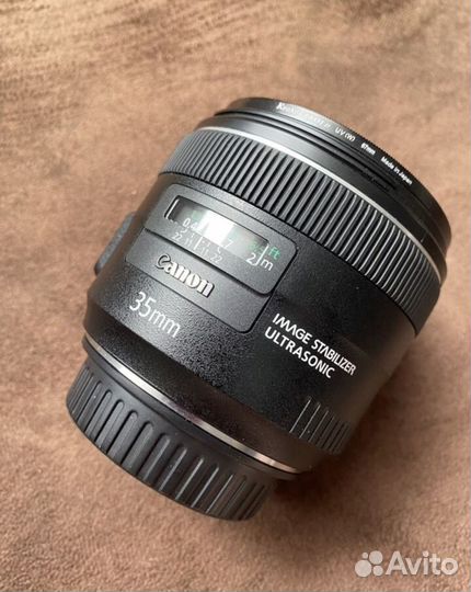 Объектив canon EF 35mm F2 IS USM