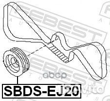 Шкив коленвала EJ20 sbdsej20 Febest