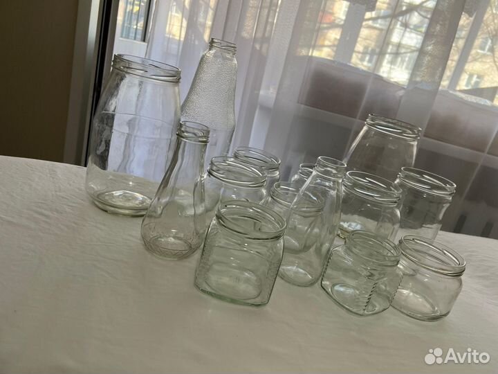 Банки стеклянные