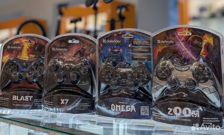 Проводной Геймпад (джойстик) Defender