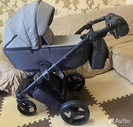 Коляска 3 в 1 adamex cristiano