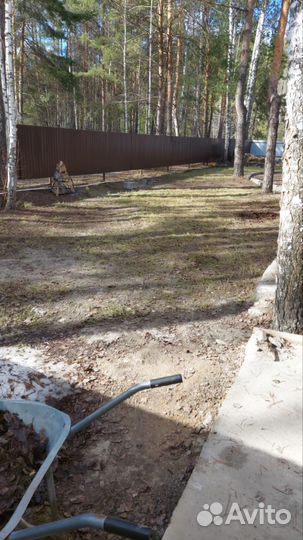 Забор из профлиста бу