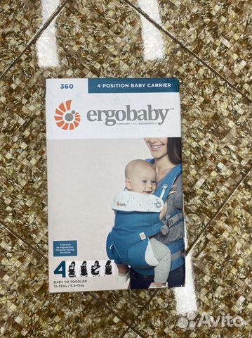 Эрго рюкзак для новорожденных с 4 месяцев