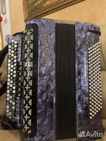 Баян трехрядный тульский