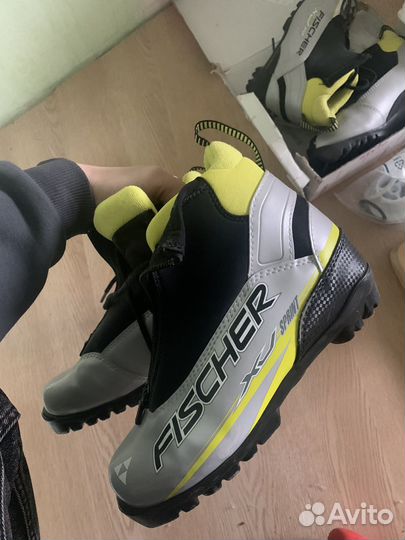 Лыжные ботинки 37р