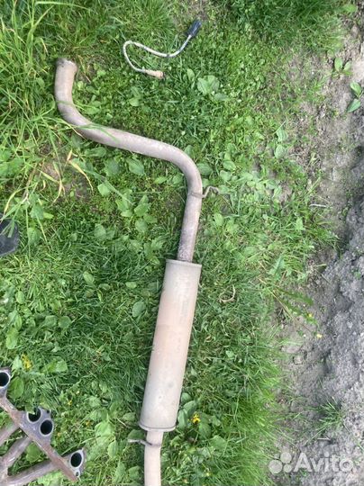 Резонатор и глушитель ваз granta