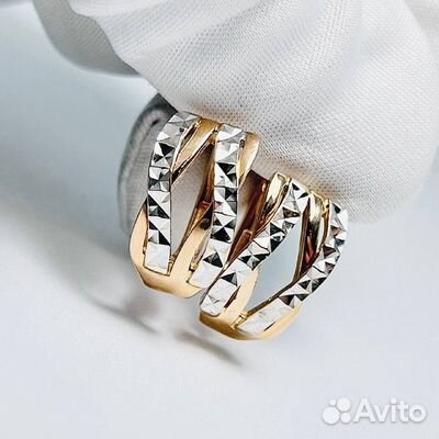 Серьги Золото