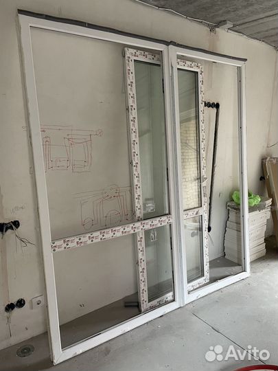 Перегородки пвх бу