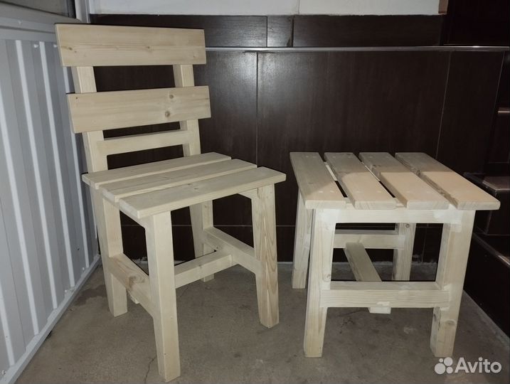 Столы, стулья, лавочки и т.д