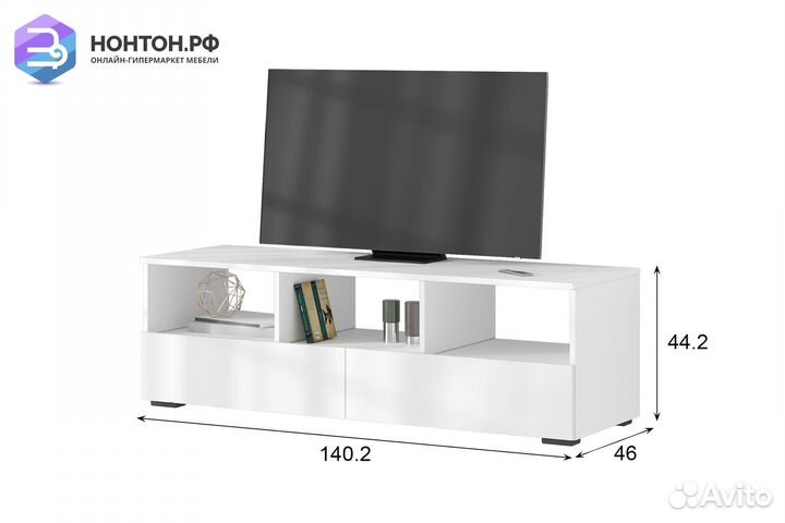 Тв-тумба Ирма белая