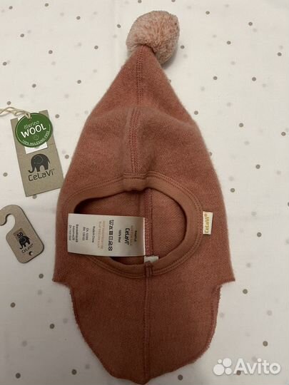 Шапка шлем celavi (меринос)