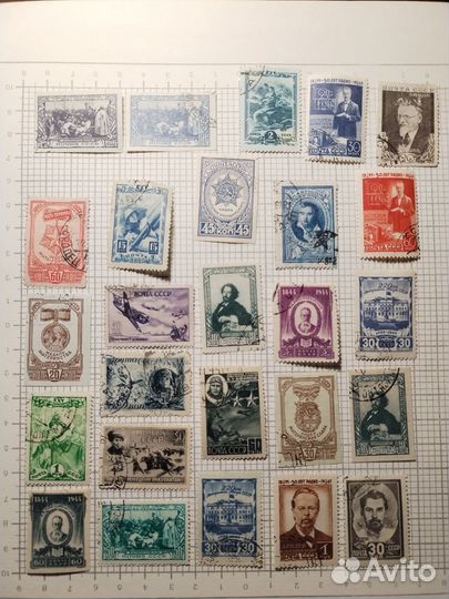 Марки, СССР, иностранные