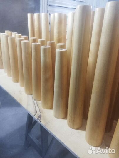 Мебельная деревянная ножка опора