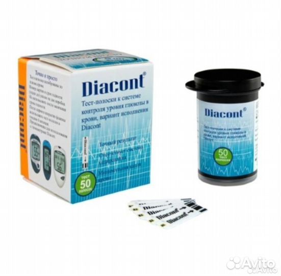 Тест полоски диаконт