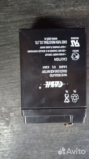 Аккумулятор 6в