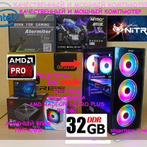 Игровой пк i9/2690/DDR 32/SSD.m2 512/RX580 Nitro+