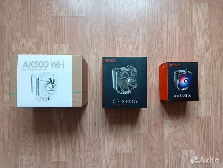 DeepCool AK500 wh / ID-Cooling SE-224-XTS / SE-903