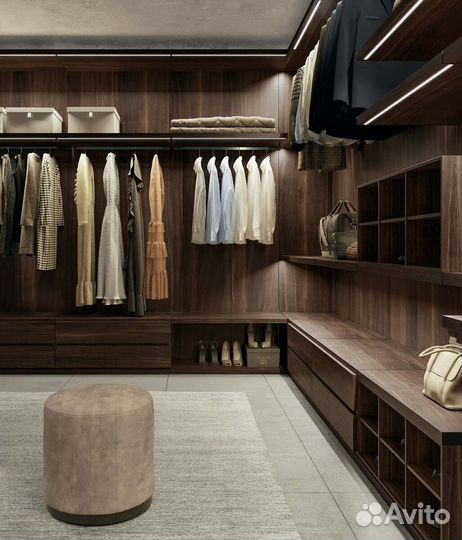 Итальянская Гардеробная project. DallAgnese