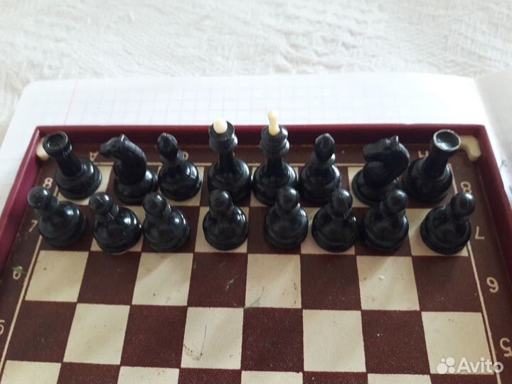 Шахматы магнитные дорожные СССР