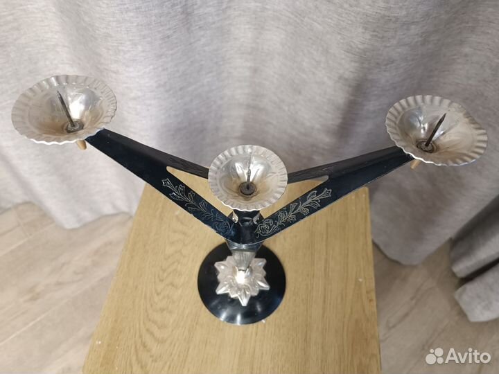 Подсвечник канделябр СССР