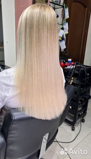 Реконструкция волос,кератин,боток